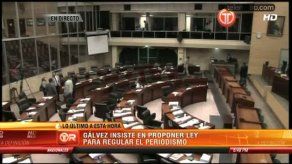 Presidente de la Asamblea busca proponer Ley sobre periodistas