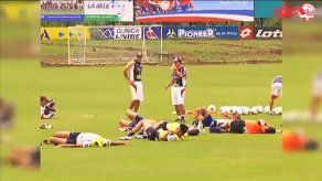 Costa Rica se prepara para recibir a Panamá