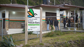 MiAmbiente instala puesto de control en el Parque Nacional Volcán Barú. MiAmbiente instala puesto de control en el Parque Nacional Volcán Barú.