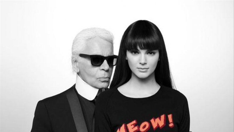 Karl Lagerfeld solo es capaz de convivir con su gata Choupette