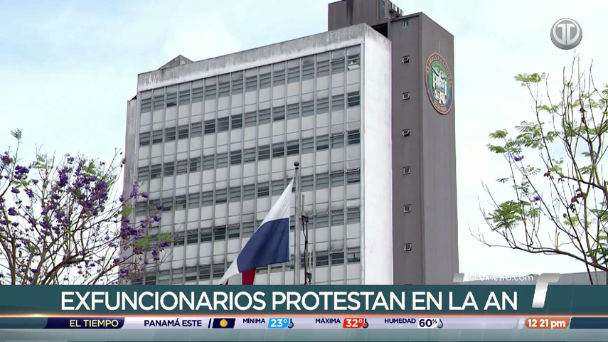 6 mil exfuncionarios del Miviot exigen su pago de prima antigüedad.