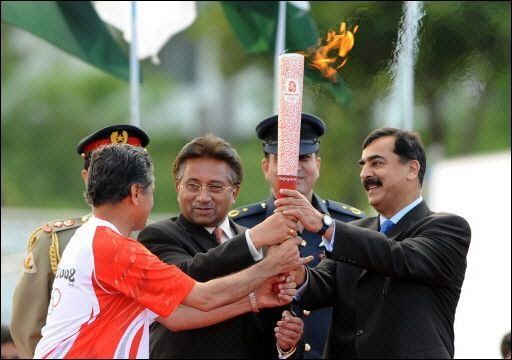 La antorcha olímpica llega a India