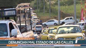 Residentes de varios sectores en Panamá Este denuncian mal estado de las calles