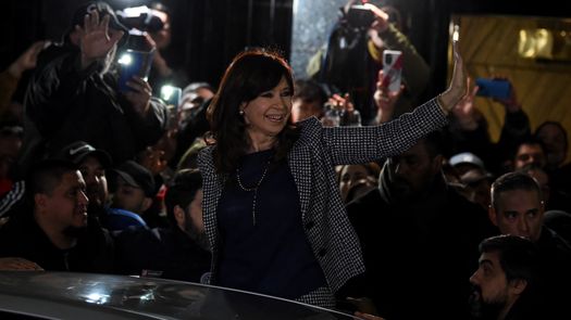 Cristina Fernández de Kirchner, vicepresidentade Argentina.