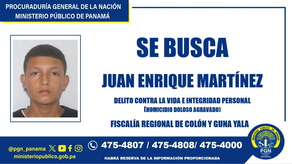 Fiscalía busca a Juan Enrique Martínez