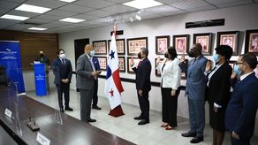 &nbsp;Fueron posesionados como magistrados principales: María Elena Morenode Puy, Rafael Karl Brown Rangel y Anel Jesús Miranda Batista. Comomagistrados suplentes: Eduardo José Mitre Guerra y Ana Teresa PazReina.