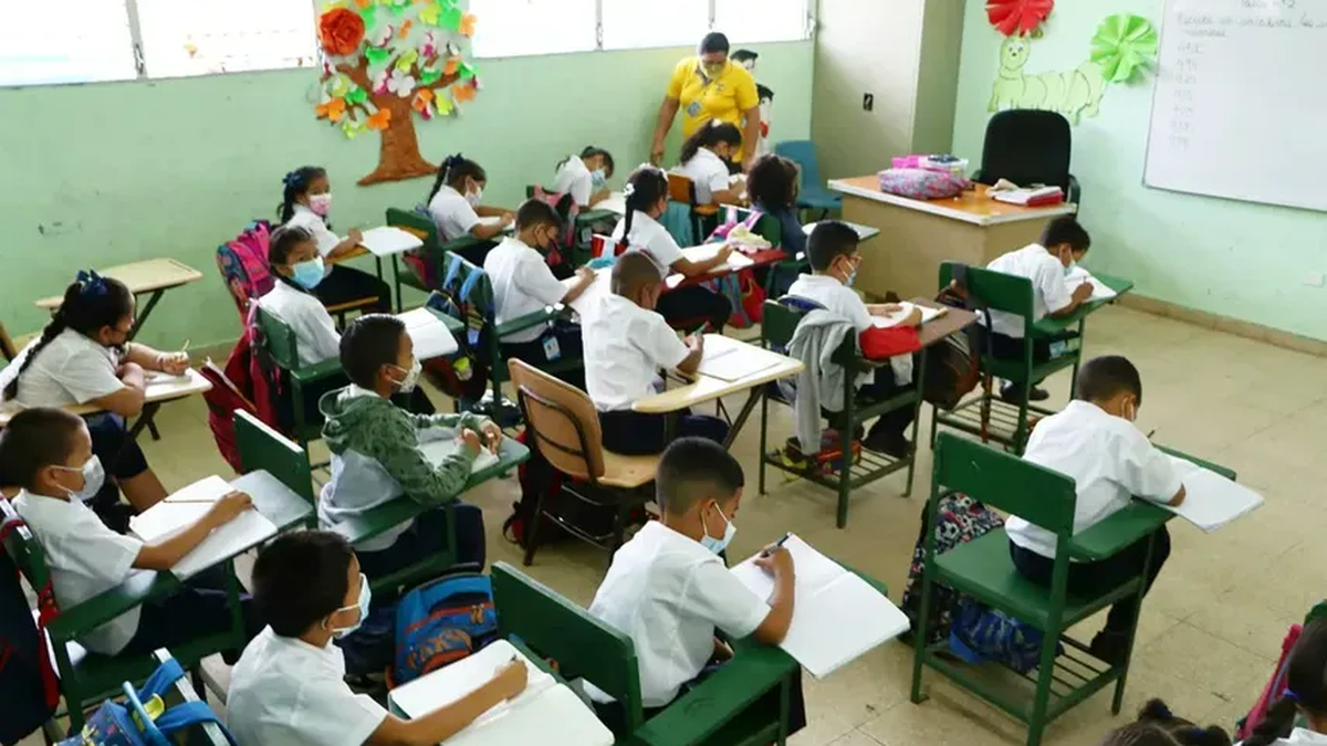 Estudiantes de primaria.&nbsp;