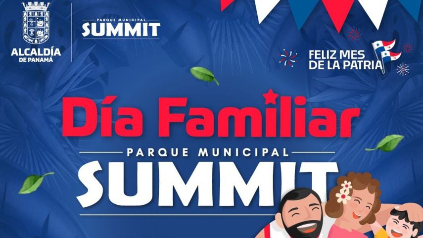 Alcaldía de Panamá ofrece un Día familiar este domingo 17 de noviembre en el Parque SUMMIT.