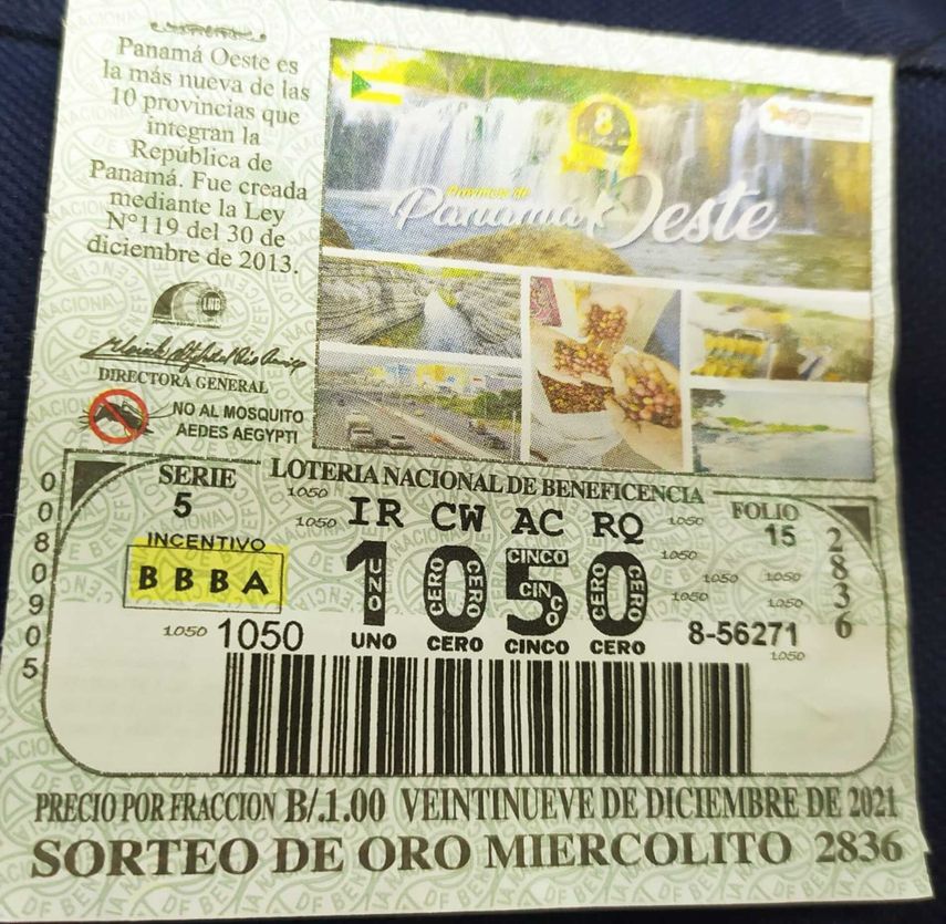 Lotería de Panamá: Sorteo Miércolito&nbsp;