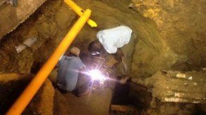 Logran reparación de línea 54 perforada en Los Andes