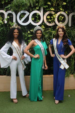 Nuevas Reinas de Belleza Visitan Medcom