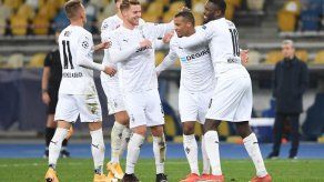 Borussia Mönchengladbach asalta liderato de grupo B tras golear 6-0 al Shakhtar