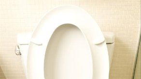 Mujer demanda por haberse quedado atascada en un retrete