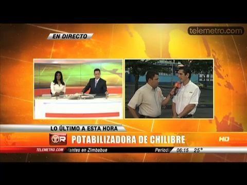 Turbiedad se mantiene baja en potabilizadora de Chilibre