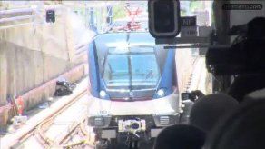 Tren del Metro de Panamá realiza su primer recorrido por Línea 1