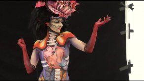 Bodypainting: El arte de vestirse con pintura tuvo su gran cita en Austria