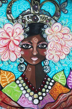 Artistas plasman en murales la historia étnica de Panamá