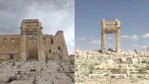 Siria: Palmira semidestruida por Estado Islámico