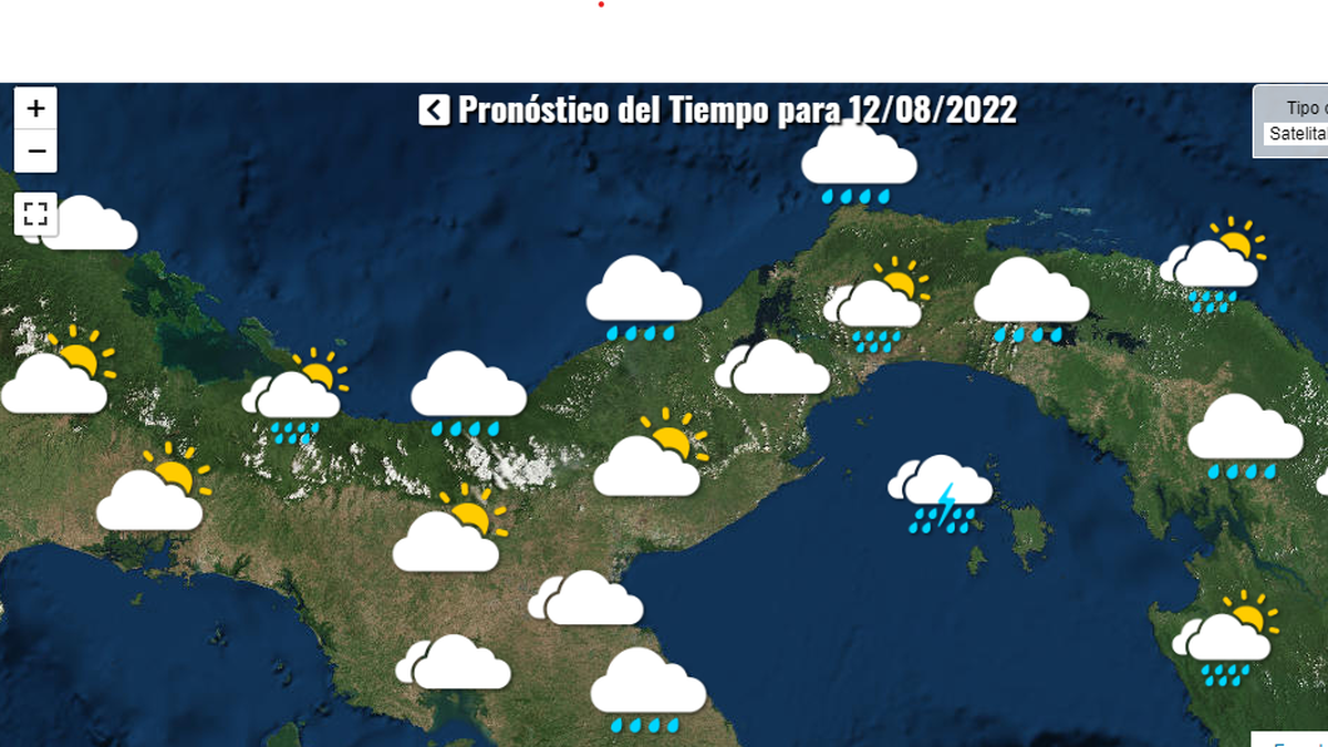 Etesa, Clima En Panamá Hoy: ¿Cuál Es El Pronóstico Del Tiempo Para El ...