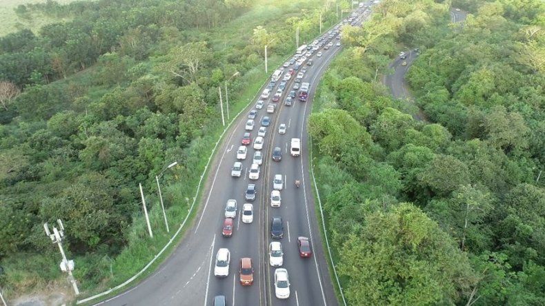 Más de 36 mil vehículos se han desplazado hacia el interior del país por carnavales