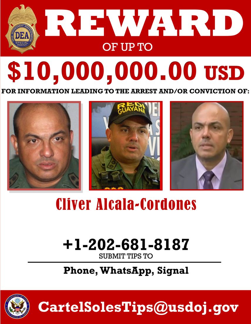 Los abogados de Cliver Alcalá que buscan sean desechados los cargos de narcoterrorismo presentados contra su cliente hace casi dos años por fiscales federales en Manhattan