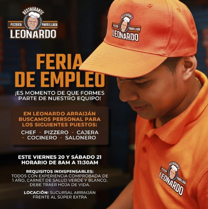 Feria de empleo de Leonardo