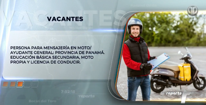 CCIAP y MITRADEL publican vacantes de trabajo