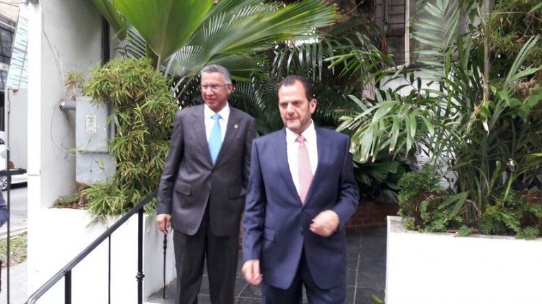 Contralor Humbert y Martiz se reúnen por temas de la CSS