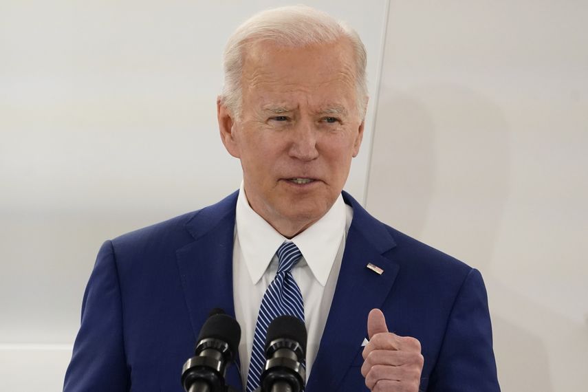 El presidente estadounidense Joe Biden﻿.
