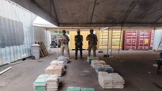 SENAN decomisa más de 300 paquetes de presunta droga. SENAN decomisa más de 300 paquetes de presunta droga.