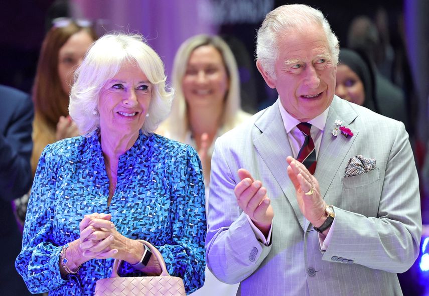 Camilla y el príncipe Carlos.