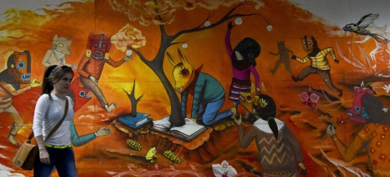 El arte callejero en Colombia