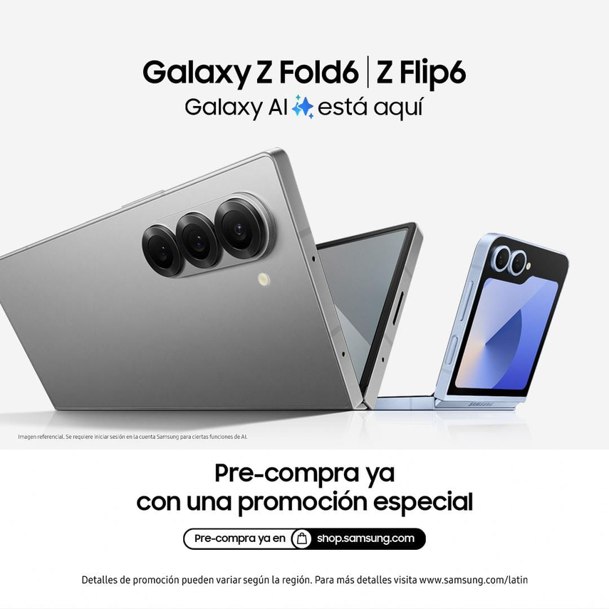 Samsung Galaxy Z Fold 6 y Z Flip 6&nbsp;