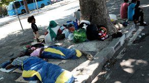 Cientos de migrantes varados por seguridad de la Cumbre G-7