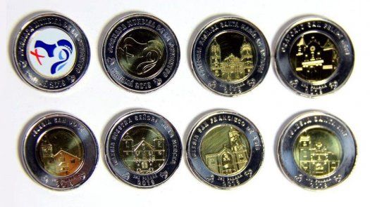 Monedas alusivas a la JMJ circularán a partir del lunes 8 de octubre