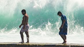 Las olas sobrepasaron los 6 metros.