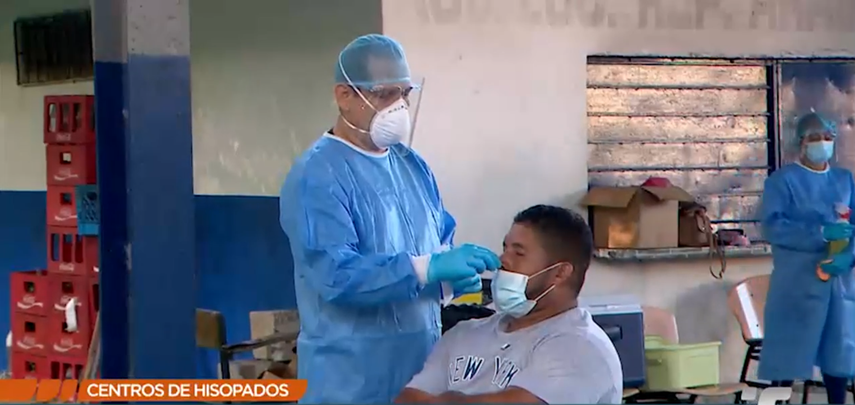 Centros de hisopados donde no se realizarán pruebas en carnavales