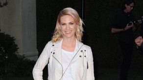 January Jones no necesita un padre para su hijo