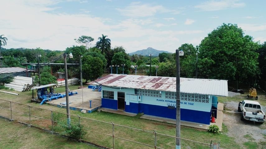 IDAAN trabaja para recuperar la producción de agua en la potabilizadora de Tolé