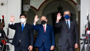 Los presidentes de Carlos Alvarado, Laurentino Cortizo y Luis Abinader se reúnen en busca de un fortalecimiento de la alianza tripartita.