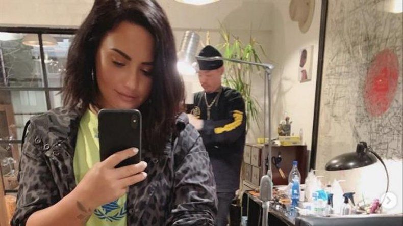 Demi Lovato se hace un tatuaje en honor a su bisabuela