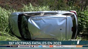 Se registran 197 víctimas por accidente de tránsito en 2023