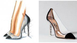 Zapatos de cristal inspirados en Cinderella