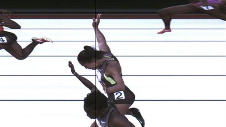 Londres 2012: Una moneda definirá clasificadas en los 100 metros