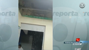 Denuncian falta de solución ante filtraciones en la Escuela Unión Panamericana en Alcalde Díaz.