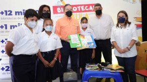 Presidente Cortizo lanza Plan Nacional de Lectura en la Escuela Las Guabas