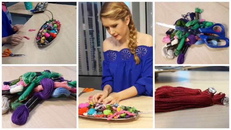 Accesorios con borlas, aprende cómo hacerlos