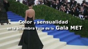 Color y sensualidad en la alfombra roja de la Gala MET en Nueva York