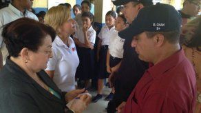 Primera Dama visitó escuelas de Azuero