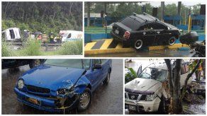 Se registran accidentes de tránsito en varios puntos del país